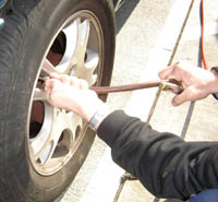 Checking Tire Pressure